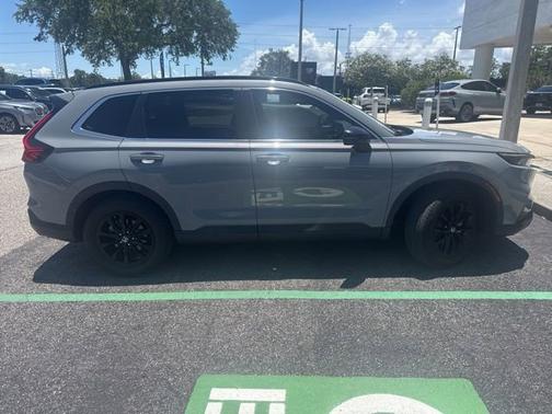 Gray 2024 Honda CR-V Hybrid Sport