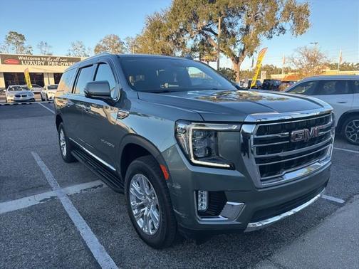 Frosted Pine Metallic 2024 GMC Yukon XL SLT SUV