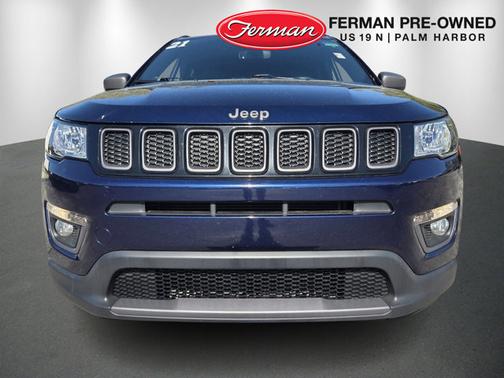 Jazz Blue Pearlcoat 2021 Jeep Compass 80th Special Edition