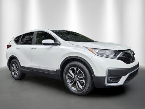 Platinum White Pearl 2021 Honda CR-V EX-L