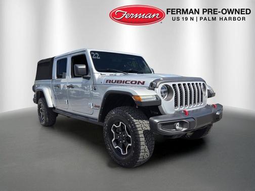 Silver Zynith Clearcoat 2022 Jeep Gladiator Rubicon