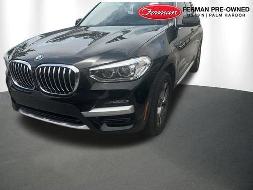 Black Sapphire Metallic 2021 BMW X3 sDrive30i