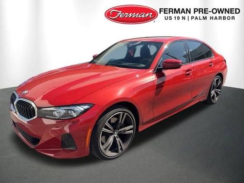 Melbourne Red Metallic 2023 BMW 330 330i