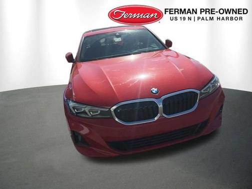 Melbourne Red Metallic 2023 BMW 330 330i
