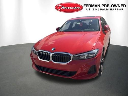 Melbourne Red Metallic 2023 BMW 330 330i