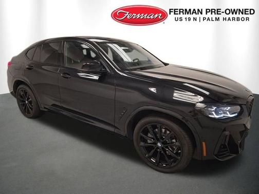 Black Sapphire Metallic 2025 BMW X4 xDrive30i SUV