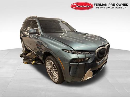Blue Ridge Mountain Metallic 2024 BMW X7 xDrive40i