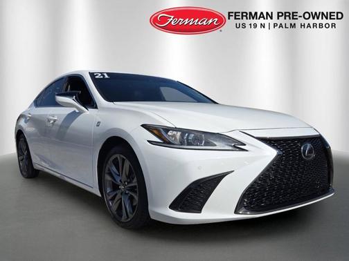 Ultra White 2021 Lexus ES 350 F Sport