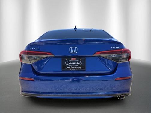 Aegean Blue Metallic 2022 Honda Civic Sport