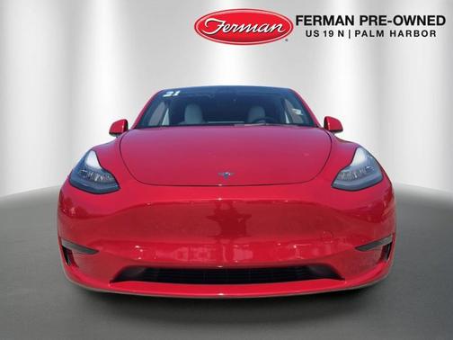 Red Multi-Coat 2021 Tesla Model Y Long Range