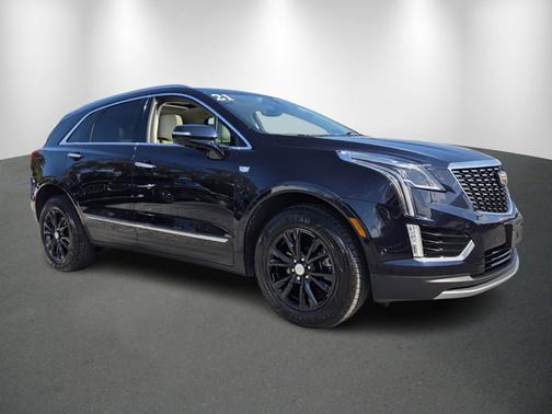Dark Moon Blue Metallic 2021 Cadillac XT5 AWD Premium Luxury