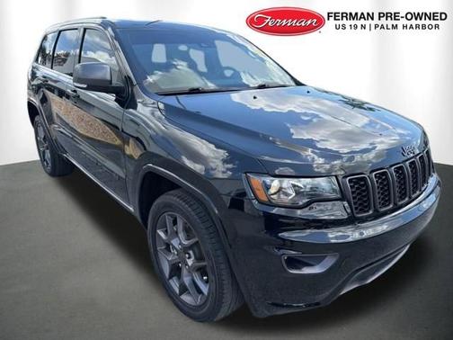 Diamond Black Crystal Pearlcoat 2021 Jeep Grand Cherokee 80th Anniversary