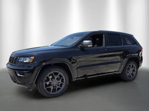 Diamond Black Crystal Pearlcoat 2021 Jeep Grand Cherokee 80th Anniversary