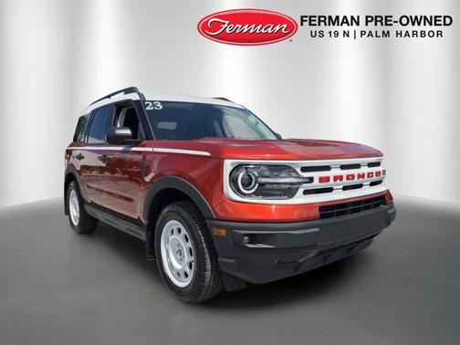 Chili Pepper Red 2023 Ford Bronco Sport Heritage