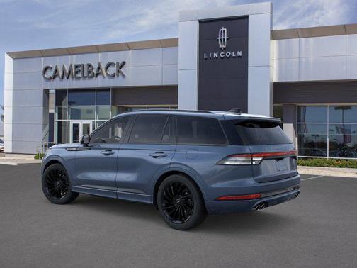 Whisper Blue Metallic Clearcoat 2026 Lincoln Aviator Reserve AWD