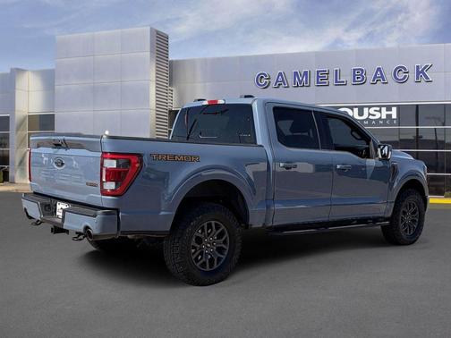 Azure Gray Metallic Tri-Coat 2023 Ford F-150 Tremor