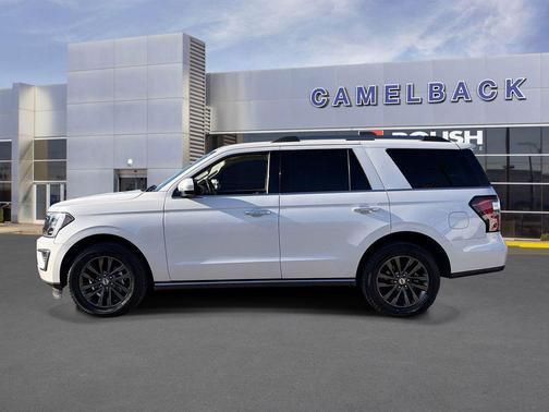 White Platinum Clearcoat Metallic 2019 Ford Expedition Limited