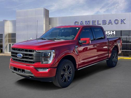 Rapid Red Metallic Tinted Clearcoat 2023 Ford F-150 Lariat