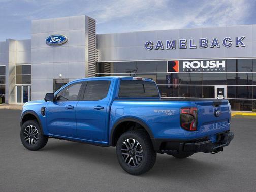 Velocity Blue Metallic 2026 Ford Ranger LARIAT