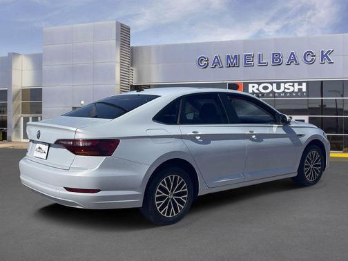 White Silver Metallic 2019 Volkswagen Jetta 1.4T SEL