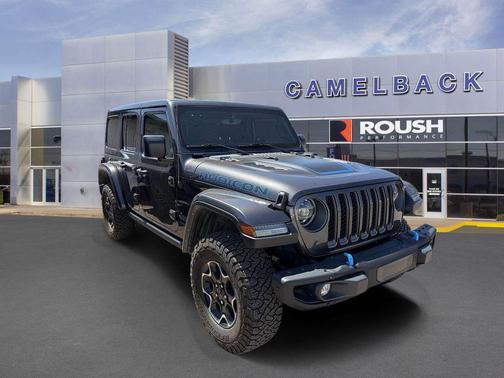 Granite Crystal Metallic Clearcoat 2022 Jeep Wrangler Unlimited 4xe Rubicon