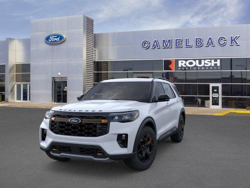 Space White Metallic 2026 Ford Explorer Tremor