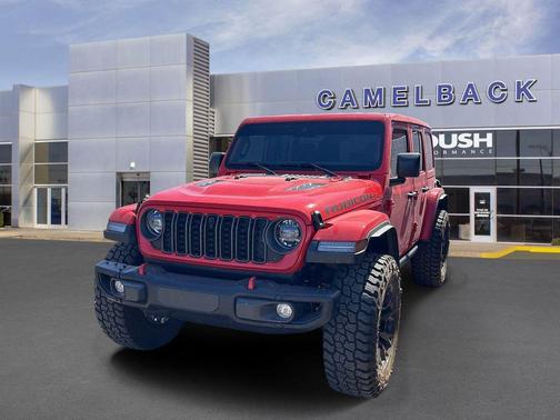 Firecracker Red Clearcoat 2024 Jeep Wrangler Rubicon