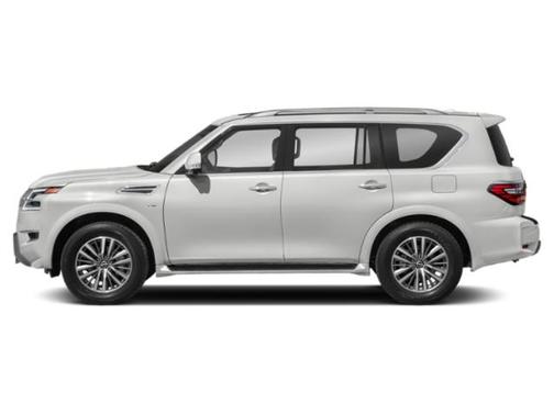 Aspen White TriCoat Pearl 2022 Nissan Armada Platinum 4WD