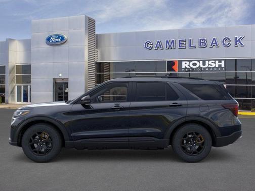 Agate Black Metallic 2026 Ford Explorer Tremor