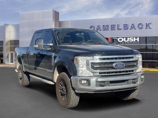 Antimatter Blue Metallic 2022 Ford F-250 Lariat