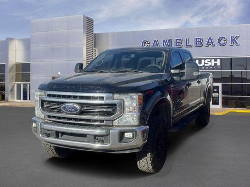 Antimatter Blue Metallic 2022 Ford F-250 Lariat