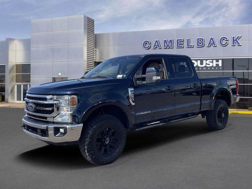 Antimatter Blue Metallic 2022 Ford F-250 Lariat Truck