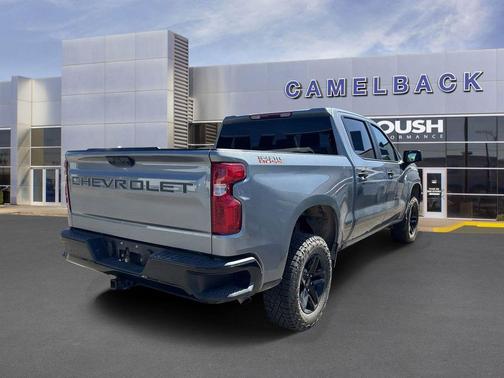 Sterling Gray Metallic 2024 Chevrolet Silverado 1500 Custom Trail Boss