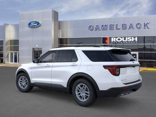 Star White Metallic Tri-Coat 2026 Ford Explorer Active