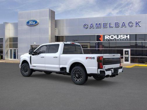 Star White Metallic Tri-Coat 2026 Ford F-350 Platinum