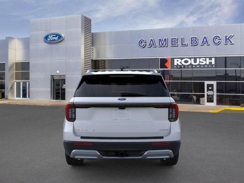Space White Metallic 2026 Ford Explorer Platinum