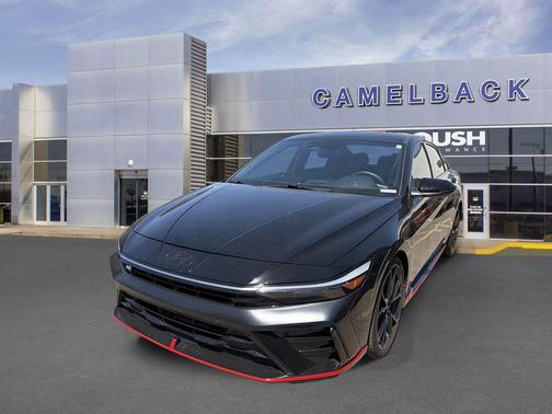 Abyss Black 2025 Hyundai ELANTRA N Base Sedan