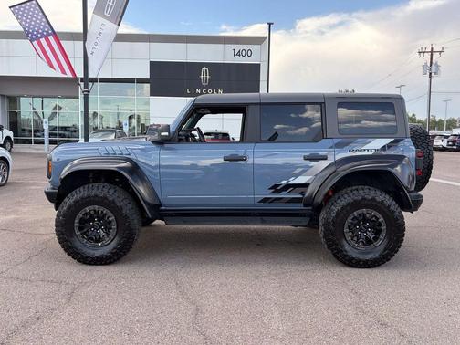 Azure Gray Metallic Tri-Coat 2023 Ford Bronco Raptor