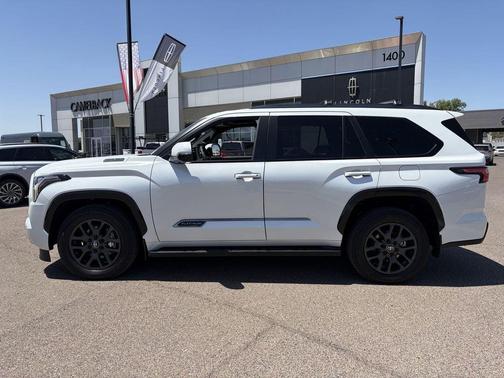 Wind Chill Pearl 2026 Toyota Sequoia Platinum