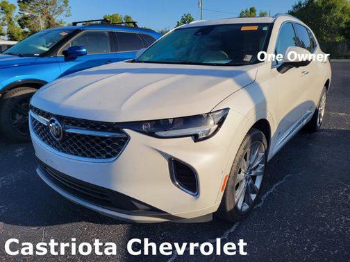 White Frost Tricoat 2023 Buick Envision Avenir AWD
