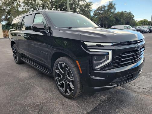 Black 2026 Chevrolet Suburban RST