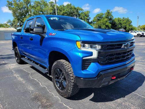 Glacier Blue Metallic 2023 Chevrolet Silverado 1500 LT Trail Boss