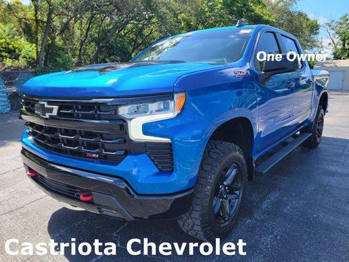Glacier Blue Metallic 2023 Chevrolet Silverado 1500 LT Trail Boss