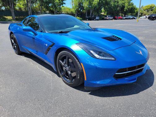 Laguna Blue Tintcoat 2015 Chevrolet Corvette Stingray