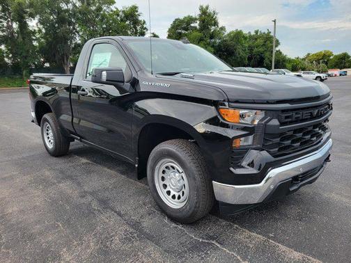 Black 2026 Chevrolet Silverado 1500 WT