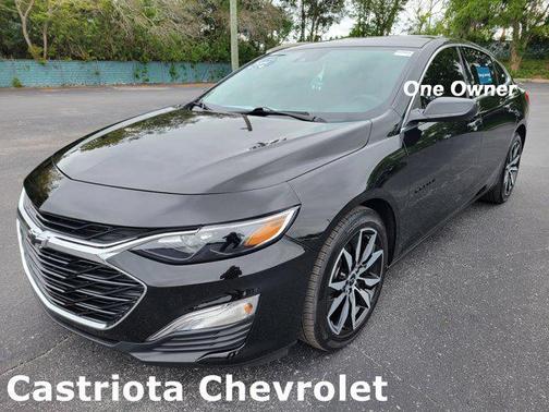 Mosaic Black Metallic 2024 Chevrolet Malibu FWD RS