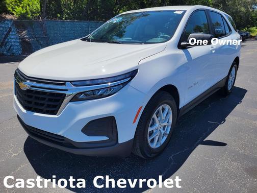 Summit White 2024 Chevrolet Equinox LS