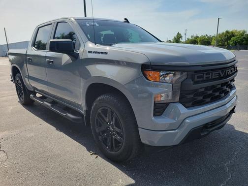 Slate Gray Metallic 2024 Chevrolet Silverado 1500 Custom