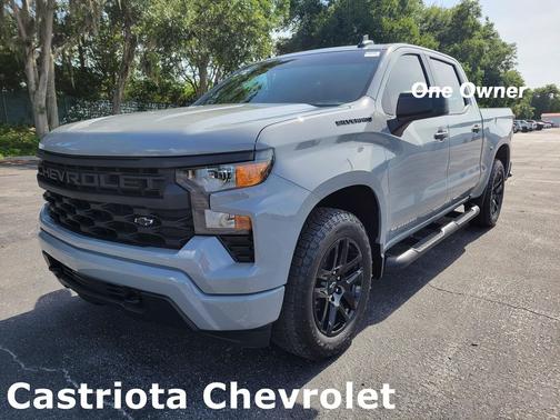 Slate Gray Metallic 2024 Chevrolet Silverado 1500 Custom