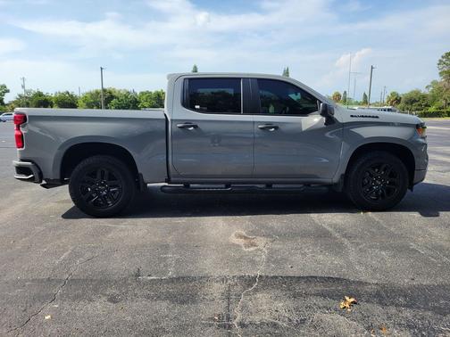 Slate Gray Metallic 2024 Chevrolet Silverado 1500 Custom